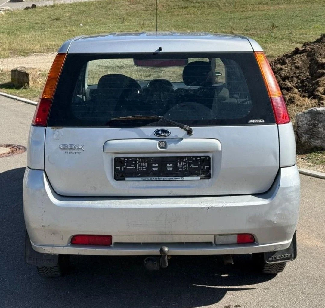 Subaru G3x justy, снимка 3 - Автомобили и джипове - 56451777
