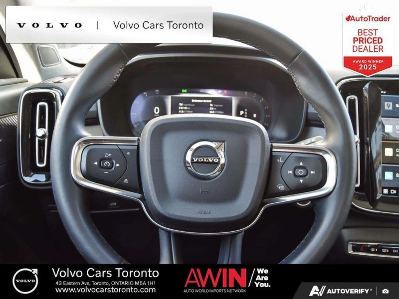 Volvo XC40 * Plus Dark * CARFAX * ЦЕНА ДО БГ, снимка 14 - Автомобили и джипове - 53384670