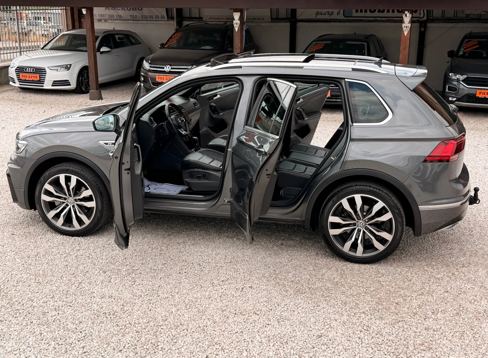 VW Tiguan 2.0TDI* R-LINE* 100%KM* 360KAMERA* FULL* ЛИЗИНГ, снимка 10 - Автомобили и джипове - 55152684
