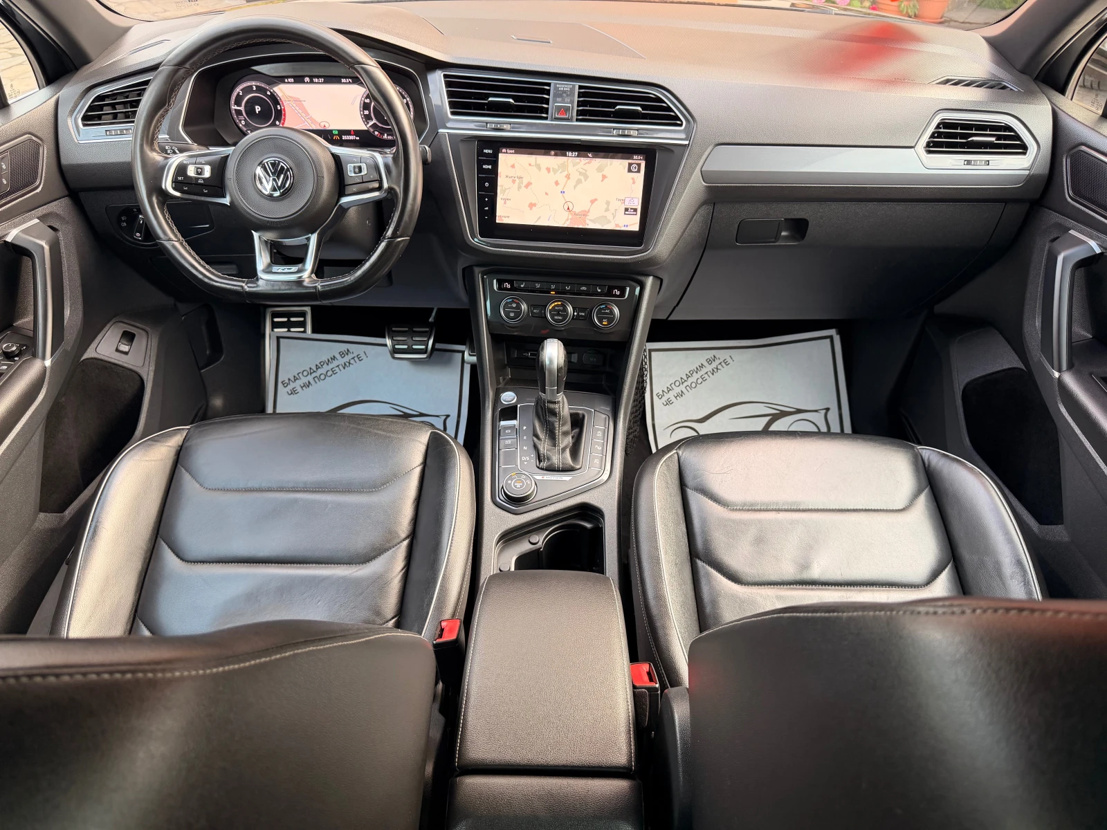 VW Tiguan 2.0TDI* R-LINE* 100%KM* 360KAMERA* FULL* ЛИЗИНГ, снимка 13 - Автомобили и джипове - 55152684