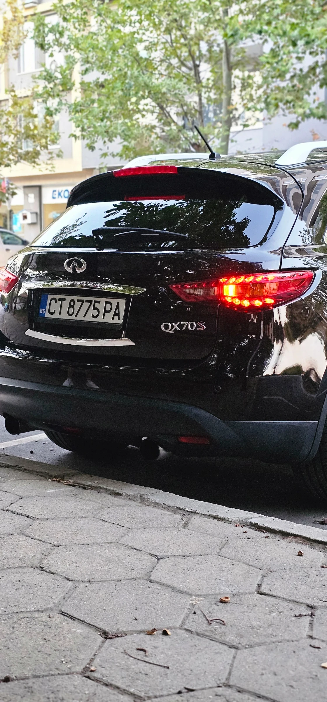 Infiniti QX70 3. 0d | GPS |  Дистанционно стартиране, снимка 2 - Автомобили и джипове - 56003163