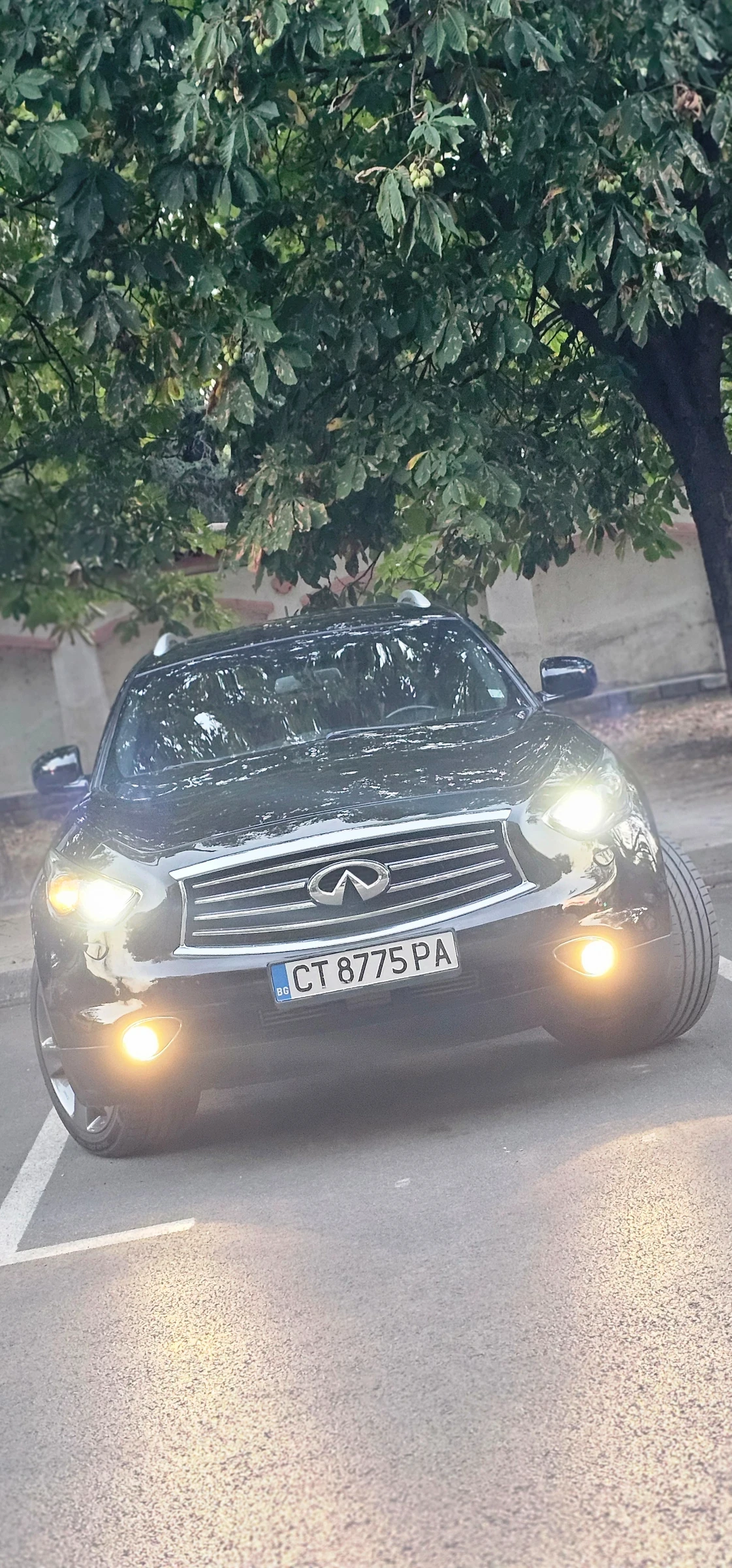 Infiniti QX70 3. 0d | GPS |  Дистанционно стартиране, снимка 6 - Автомобили и джипове - 56003163