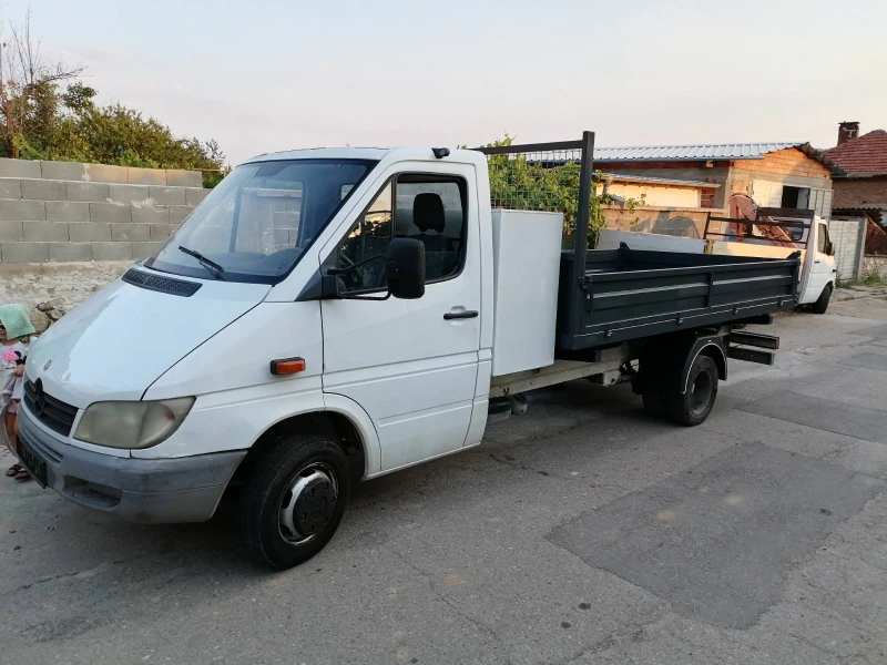 Mercedes-Benz Sprinter 411 Самосвал, снимка 4 - Бусове и автобуси - 52463631