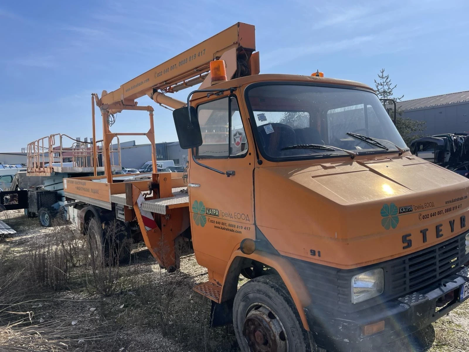 Steyr 691 автовишка - изображение 4