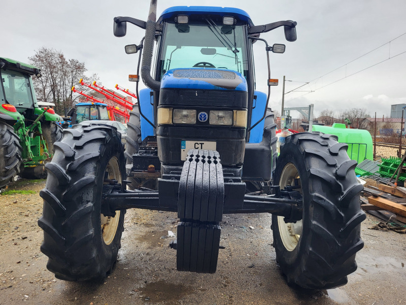 Трактор New Holland TM120, снимка 9 - Селскостопанска техника - 41444556