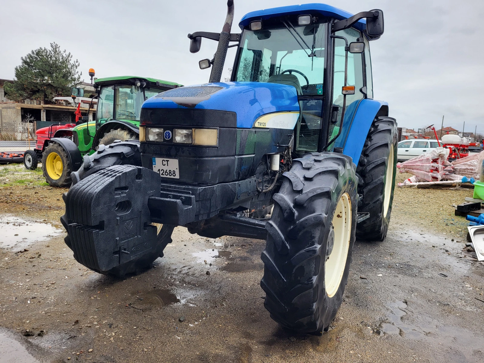 Трактор New Holland TM120 - изображение 8