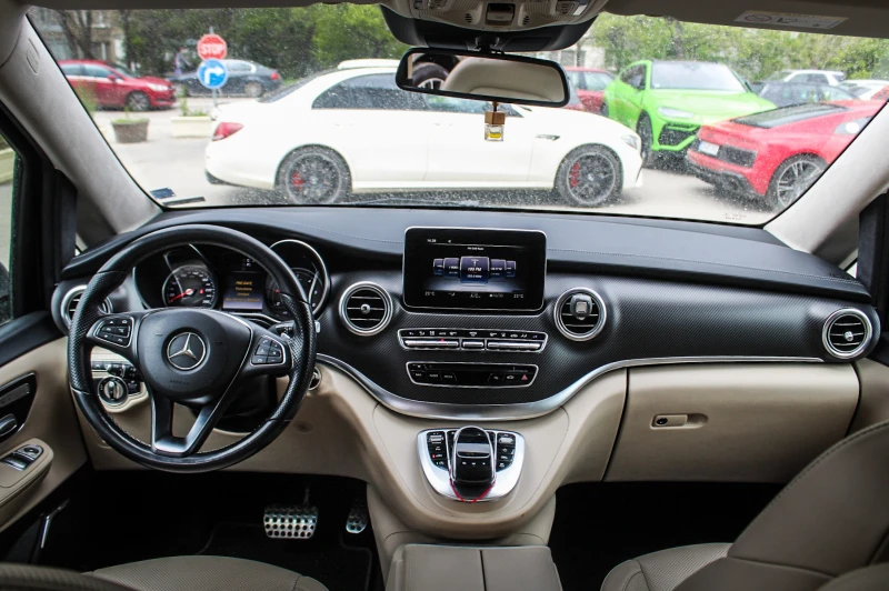 Mercedes-Benz V 300 Exclusive 4Matic Burmester First Class, снимка 7 - Автомобили и джипове - 51542470