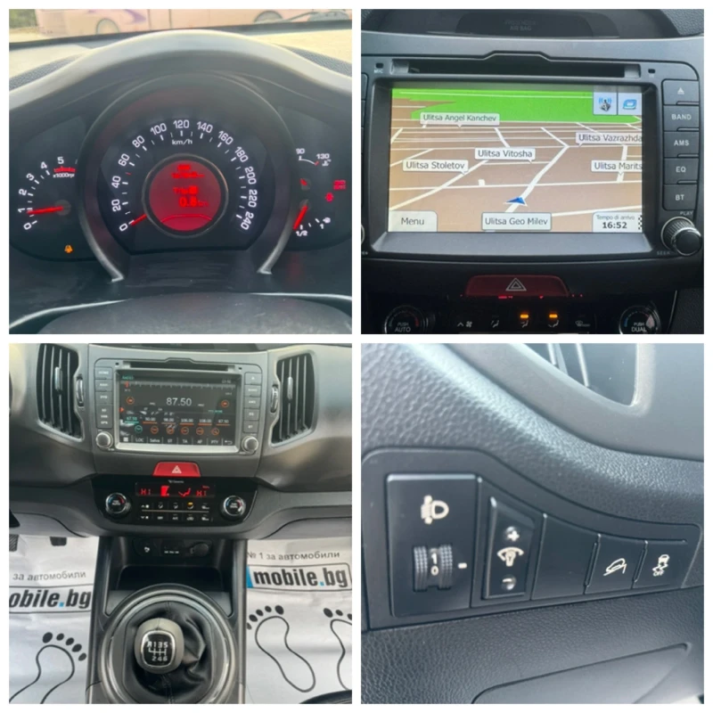 Kia Sportage 1.7 116 CRDI /Кожа/Нави Евро 5 6 ск, снимка 6 - Автомобили и джипове - 47241837