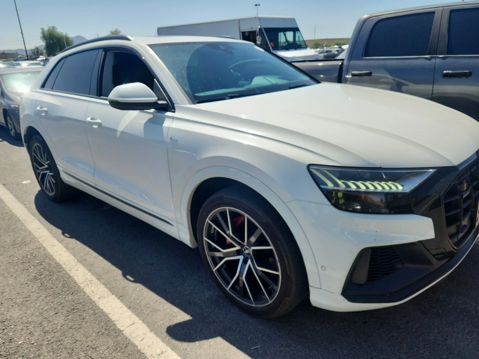 Audi Q8 PRESTIGE* MATRIX* B&O* BLACK OPTIC* HEADUP* AMBIEN - изображение 3