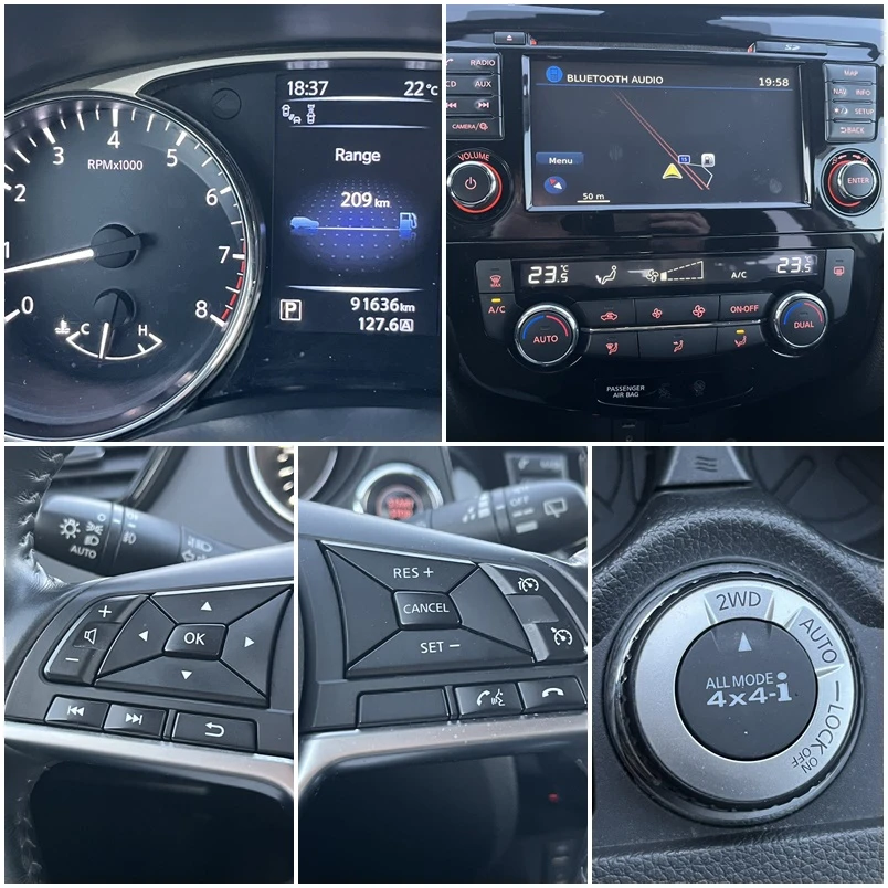 Nissan X-trail 2.0DCI 177кс EURO 6B FULL РЕГИСТРИРАН ОБСЛУЖЕН, снимка 13 - Автомобили и джипове - 54163483