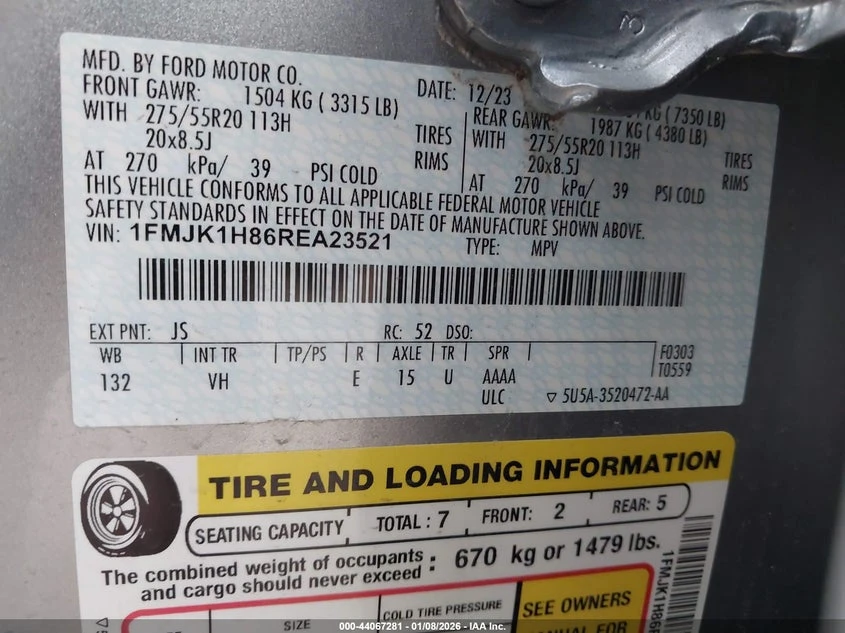 Ford Expedition 3.5L V-6 DI, DOHC, VVT, TURBO, 380HP 4X2 Drive | Mobile.bg � ����������� 9