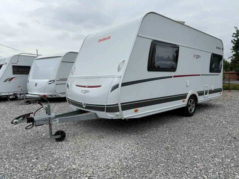 Каравана Dethleffs C Go 475 Климатик, Солар, Тента, снимка 2 - Каравани и кемпери - 51264547
