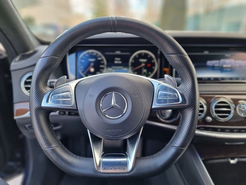 Mercedes-Benz S 500 L 4M 9G-TRONIC LED AMG MASSAGE , снимка 14 - Автомобили и джипове - 46600997