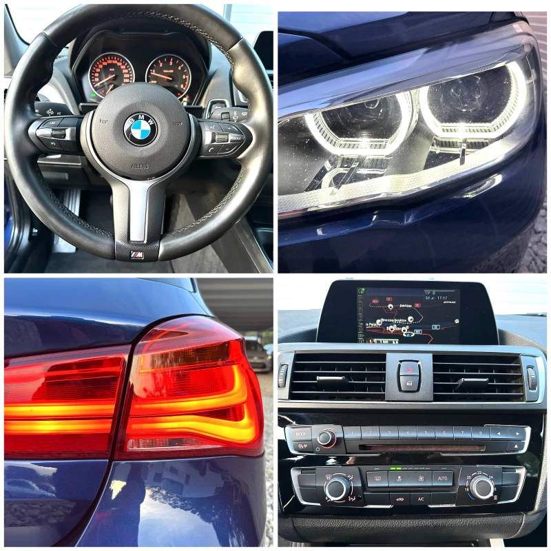 BMW 120 2.0D 150кс FULL LED АВТОМАТ ФЕЙС ТОП, снимка 16 - Автомобили и джипове - 52148595