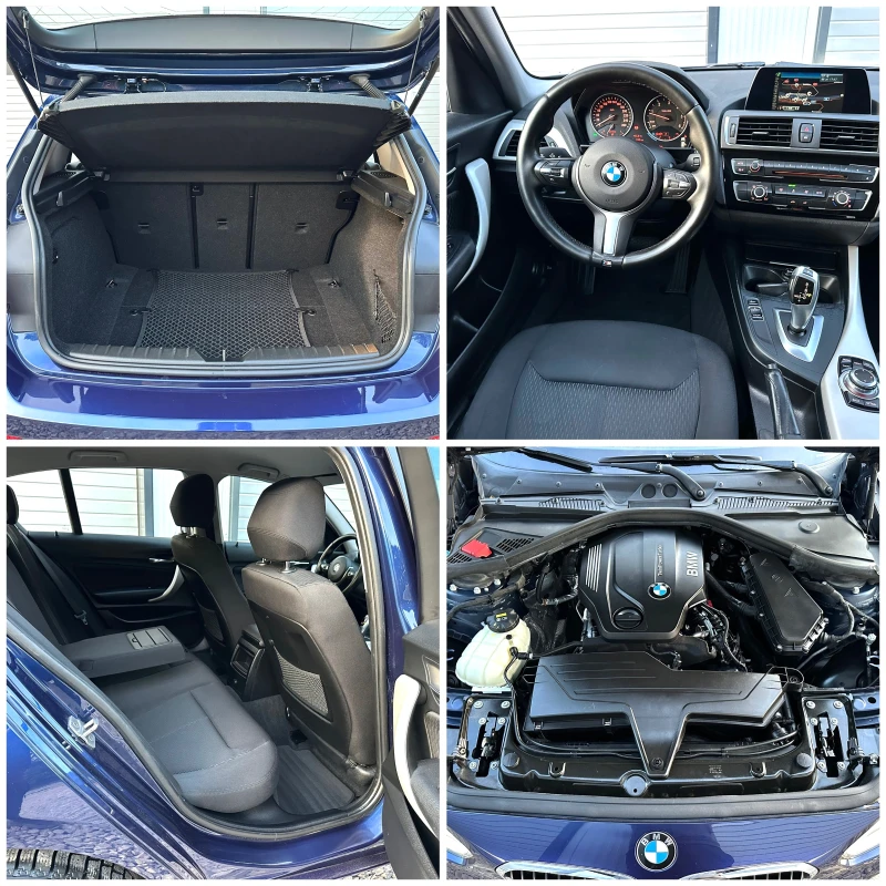BMW 120 2.0D 150кс FULL LED АВТОМАТ ФЕЙС ТОП, снимка 17 - Автомобили и джипове - 52148595