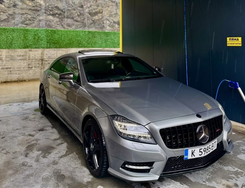 Mercedes-Benz CLS 350 AMG Пакет | Реални км | Пълен Карбон | Дистроник |, снимка 3 - Автомобили и джипове - 53510425