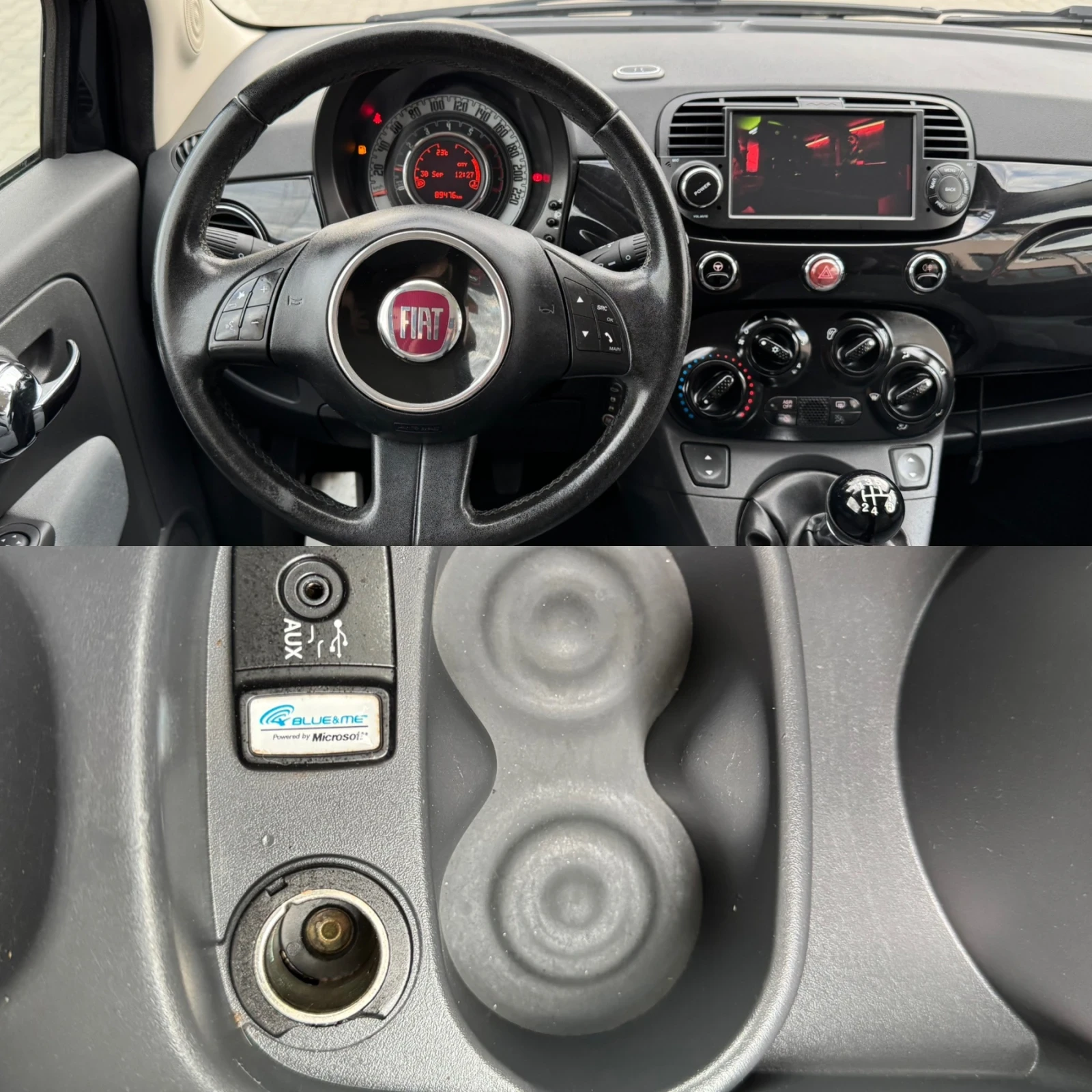 Fiat 500 CAMERA NAVI FULL | Mobile.bg   16