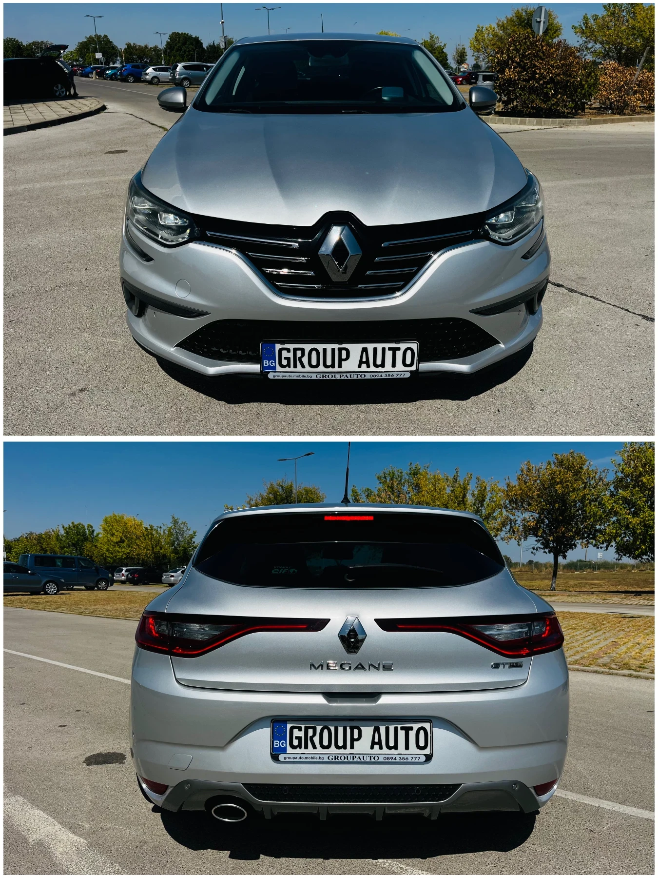 Renault Megane 1, 6D-130k.c/GT-Line UP/DIGITAL/LED/КАМЕРА!! , снимка 3 - Автомобили и джипове - 55867971