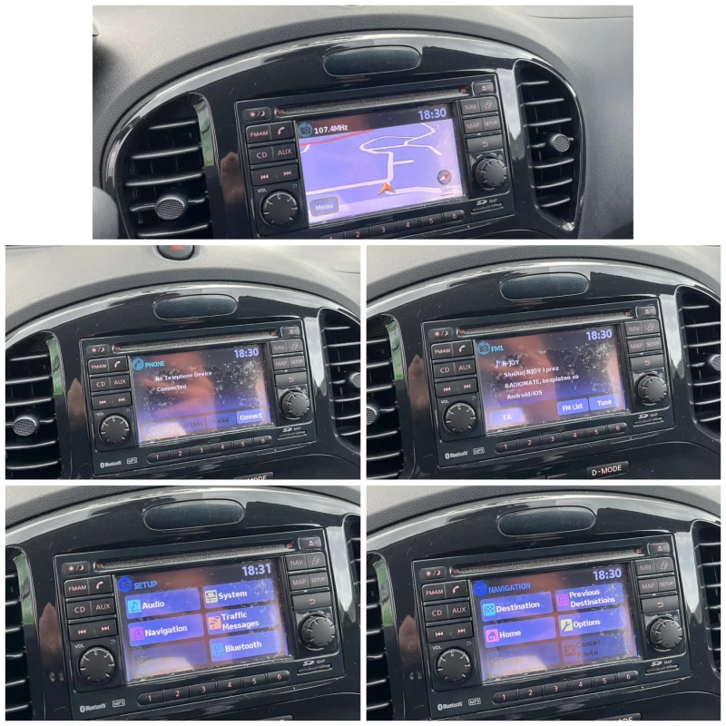 Nissan Juke 1.5dci 110k.c. * Navi * Bluetooth * Keyless , снимка 9 - Автомобили и джипове - 49728410