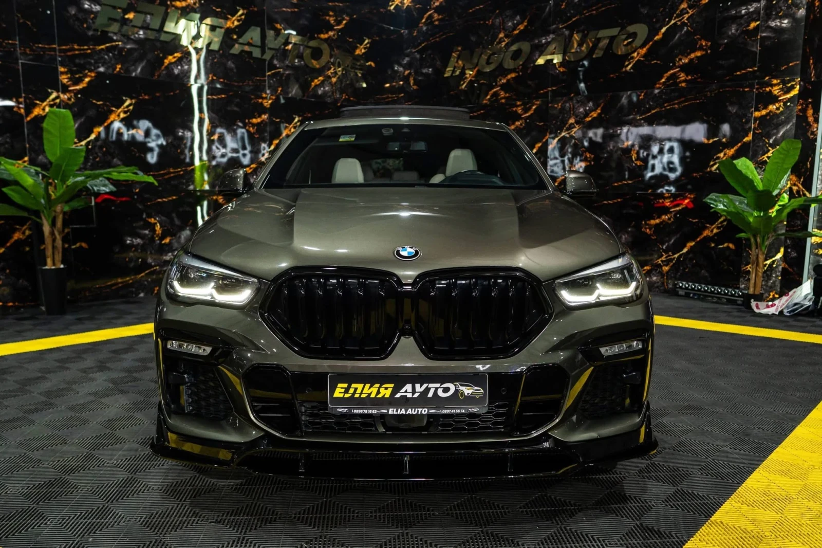 BMW X6 3.0D XDRIVE M PACK LED ПАНО H&K ЛИЗИНГ 100%, снимка 3 - Автомобили и джипове - 55647283