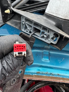 Ford courier 2015 дясно огледало, снимка 4