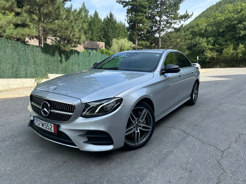Mercedes-Benz E 350 4matic AMG Реални км/Обслужена, снимка 2 - Автомобили и джипове - 52618012