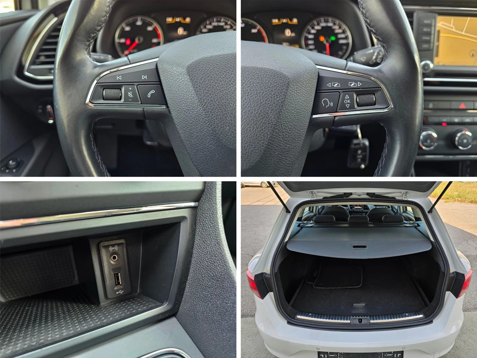 Seat Leon 1.6 TDI NAVI DSG 130000km | Mobile.bg   16