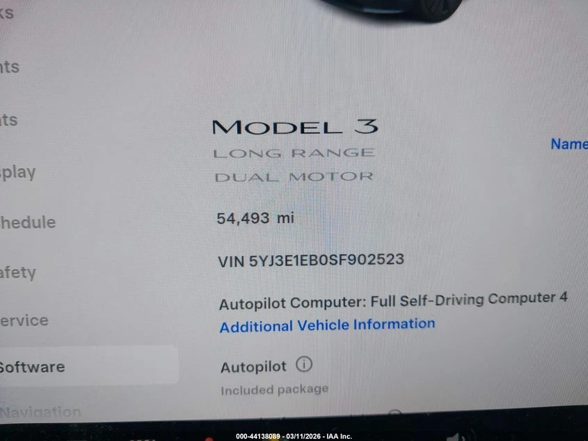 Tesla Model 3 Long Range All-Wheel Drive, снимка 7 - Автомобили и джипове - 54438267