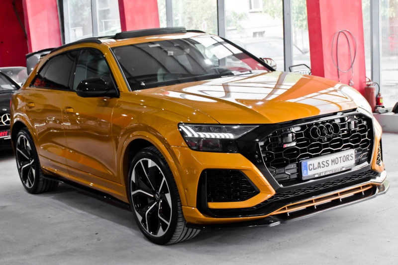 Audi RSQ8  BLACK OPTIC/ 360/ B&O/ HEAD UP/ LIFT/ 23, снимка 3 - Автомобили и джипове - 47136313