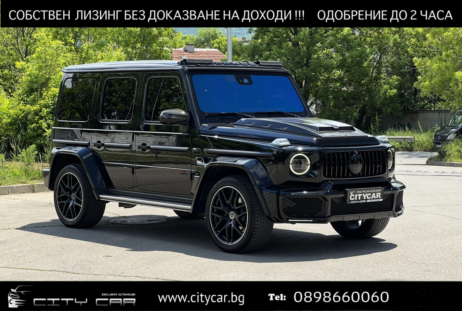 Mercedes-Benz G 500 / BRABUS 800 PACKAGE / CARBON / 360 / PANO / 