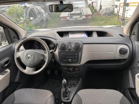 Dacia Dokker 1.6i,8V,83кс,2015г.Пътнически, снимка 8
