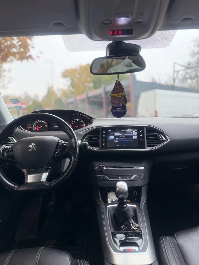 Peugeot 308 1.6HDI/KOJA/PODGREV/KAMERA/FULL/, снимка 7 - Автомобили и джипове - 52657173