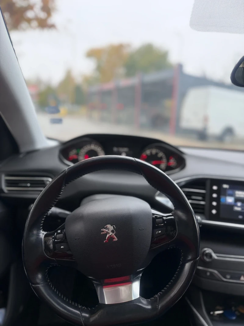 Peugeot 308 1.6HDI/KOJA/PODGREV/KAMERA/FULL/, снимка 9 - Автомобили и джипове - 52657173
