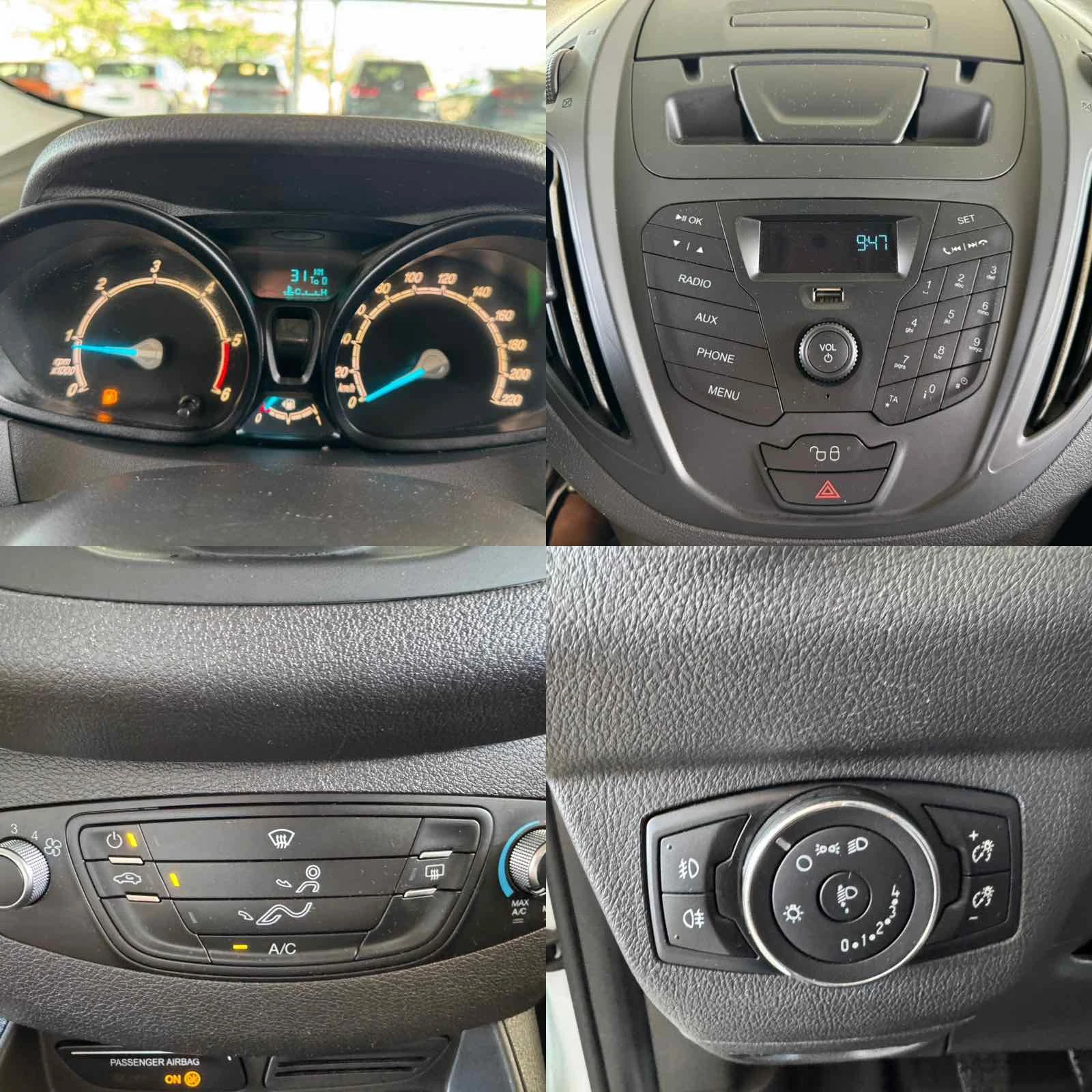 Ford Connect 1.5* 75ps* КЛИМАТИК* ПАРКТРОНИК* , снимка 15 - Автомобили и джипове - 55474462
