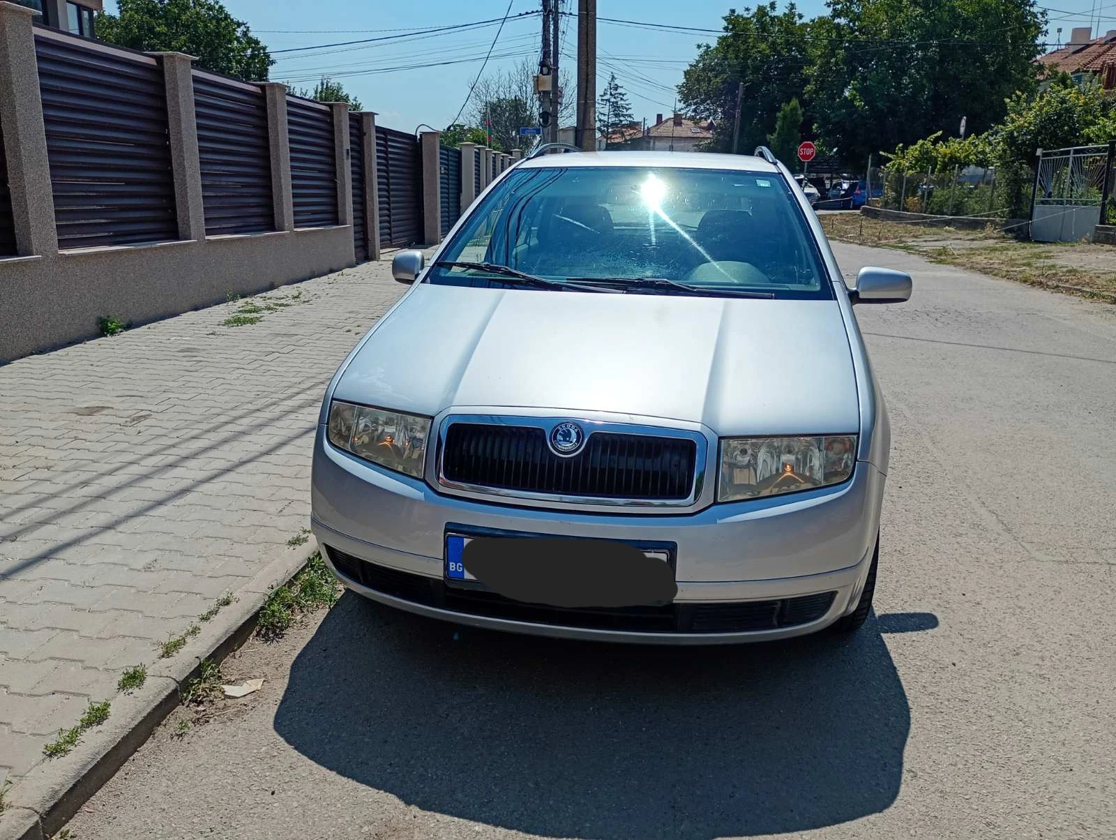 Skoda Fabia 1.4клима газ гаражен , снимка 3 - Автомобили и джипове - 55584003