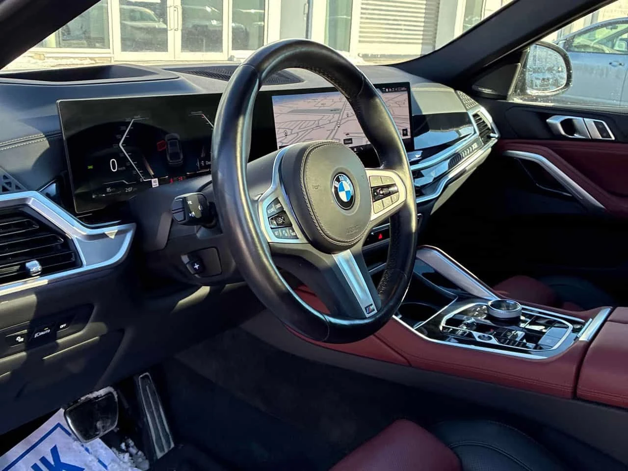 BMW X6 xDrive40i * DIS* 360* + гуми* ПРЕДСТАВИТЕЛ НА BMW - изображение 7