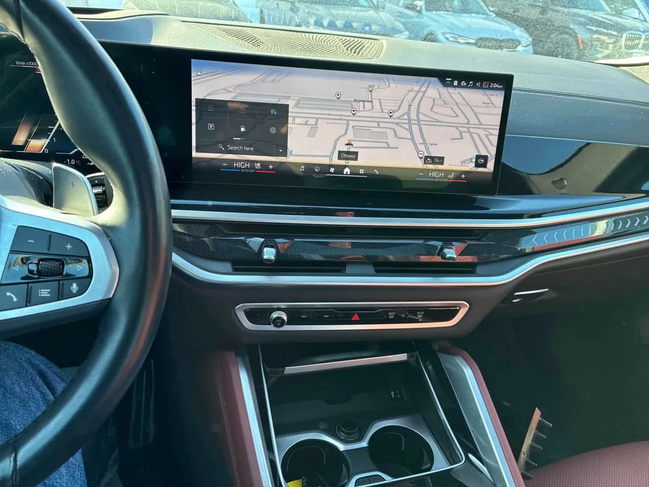 BMW X6 xDrive40i * DIS* 360* + гуми* ПРЕДСТАВИТЕЛ НА BMW - изображение 9