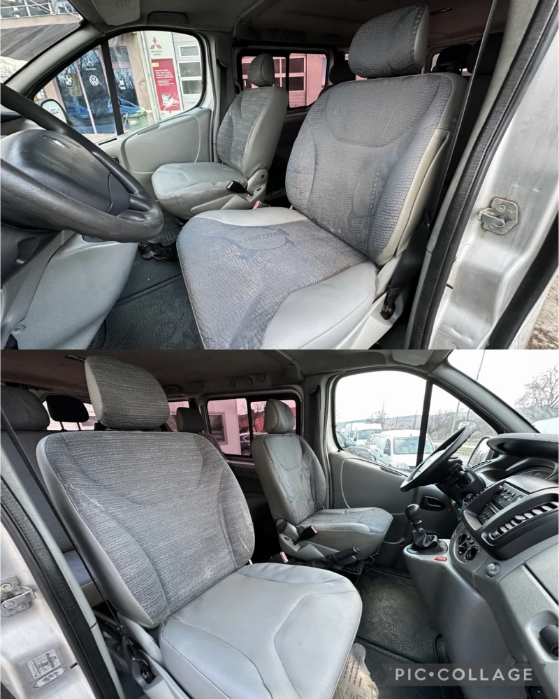 Renault Trafic 1.9dCi* КЛИМА* ПЪТНИЧЕСКИ, снимка 9 - Бусове и автобуси - 48407651