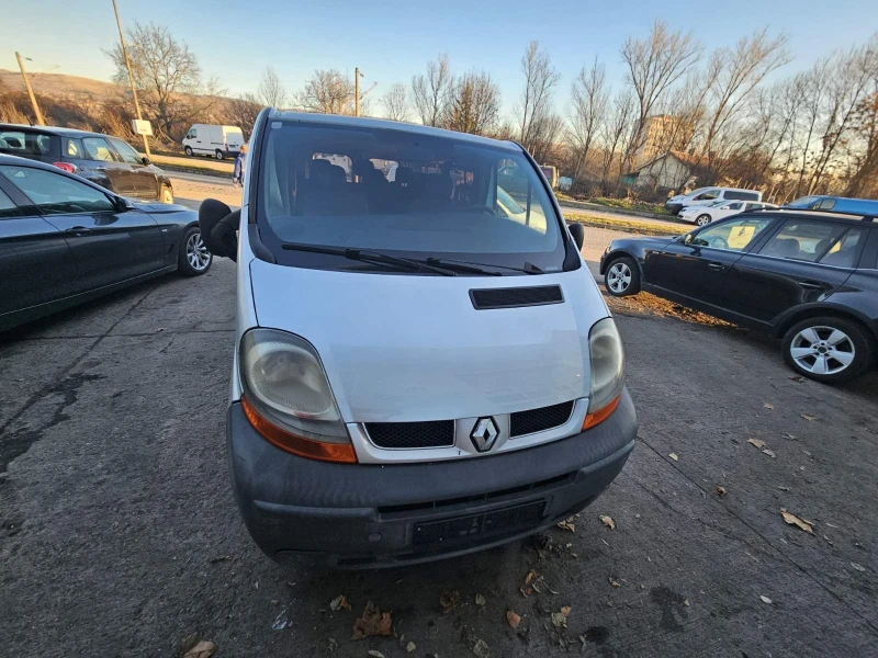 Renault Trafic 1.9dCi* КЛИМА* ПЪТНИЧЕСКИ, снимка 2 - Бусове и автобуси - 48407651