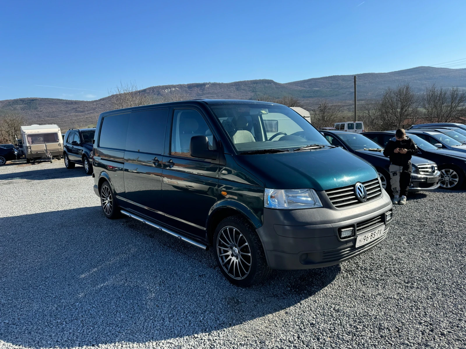 VW T5 2.5тди 102к.с КЛИМАТИК МАКСИ БАЗА!!! - изображение 3