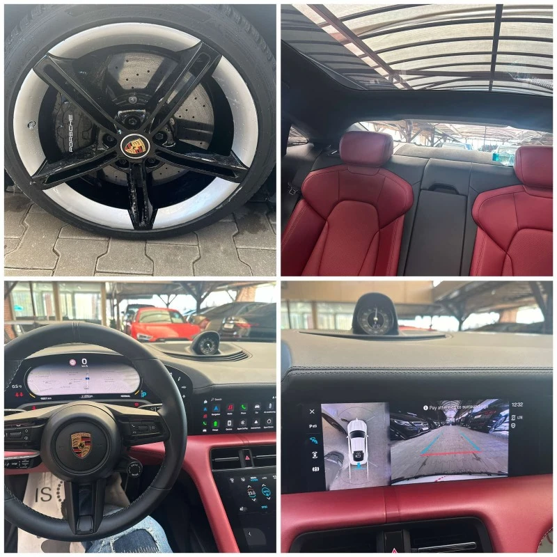 Porsche Taycan Turbo S/PDCC/Burmester/Керамика/Панорама, снимка 12 - Автомобили и джипове - 44174486