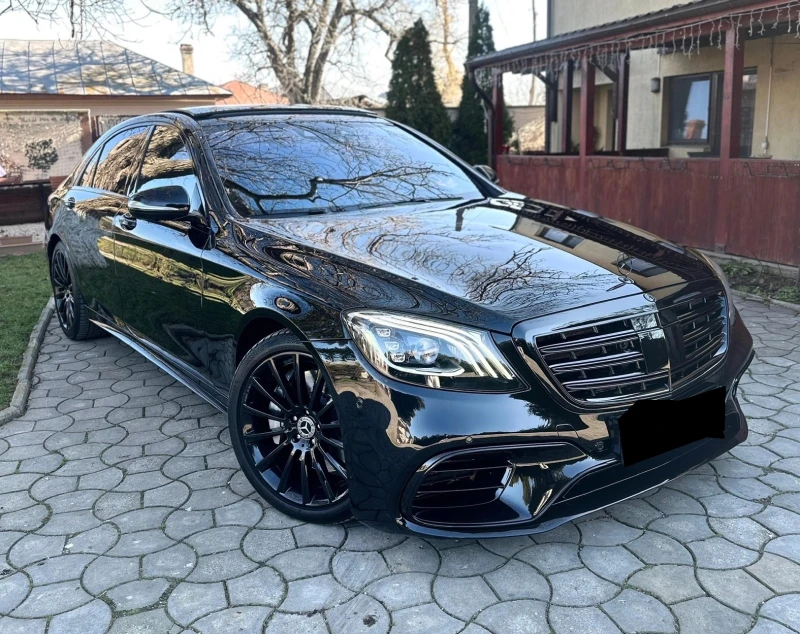 Mercedes-Benz S 560 Long 4Matic S63-Optic, снимка 3 - Автомобили и джипове - 49527288