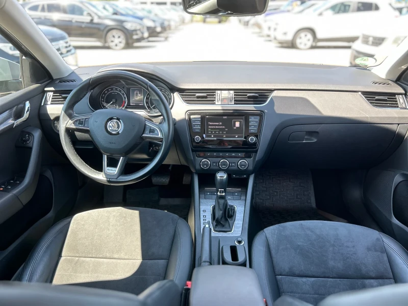 Skoda Octavia 2.0TDI 185hp SCOUT 2017g DSG 4х4 Алкантара Подгрев, снимка 11 - Автомобили и джипове - 51472980