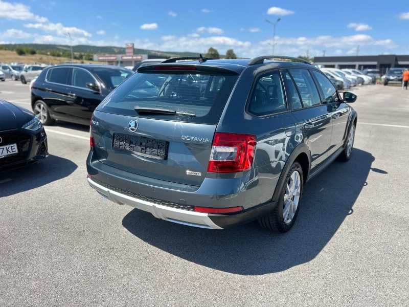 Skoda Octavia 2.0TDI 185hp SCOUT 2017g DSG 4х4 Алкантара Подгрев, снимка 4 - Автомобили и джипове - 51472980