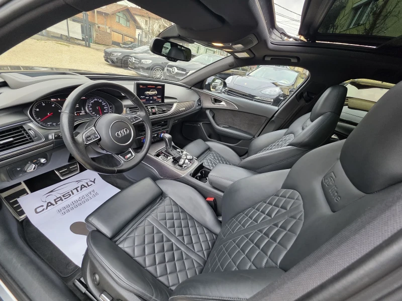 Audi A6 COMPETITION= BOSE= PANO= HEADUP= WEBASTO, снимка 13 - Автомобили и джипове - 53381861