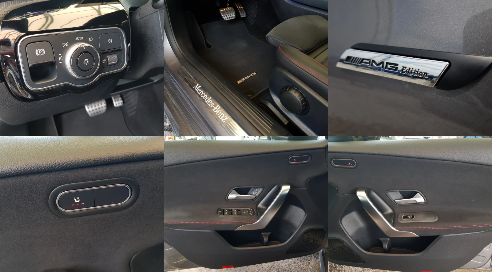 Mercedes-Benz A 180 D AMG EDITION/ДИСТРОНИК/ПОДГРЕВ/КЕЙ ЛЕС /05/2019г., снимка 13 - Автомобили и джипове - 55130807