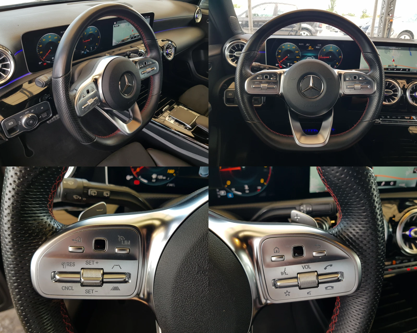 Mercedes-Benz A 180 D AMG EDITION/ДИСТРОНИК/ПОДГРЕВ/КЕЙ ЛЕС /05/2019г., снимка 12 - Автомобили и джипове - 55130807