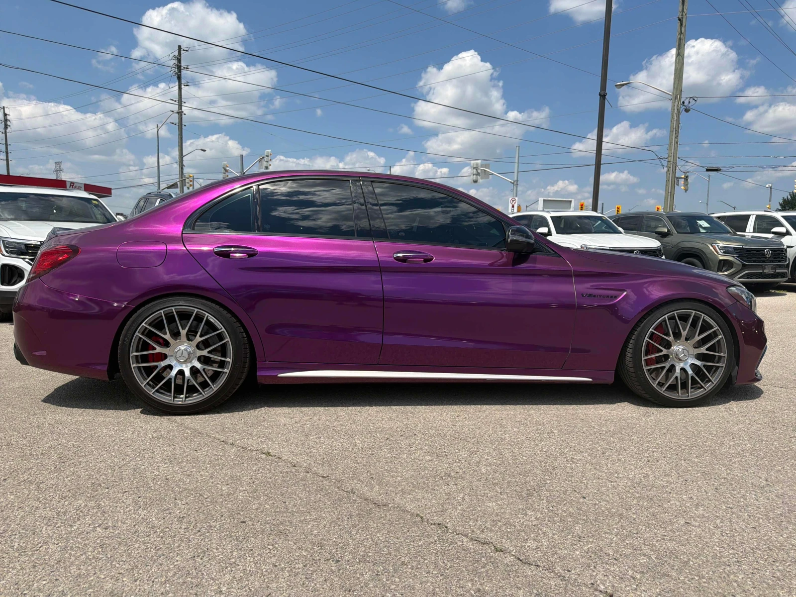 Mercedes-Benz C 63 AMG /360/DIS/BURMESTER/CARFAX, снимка 3 - Автомобили и джипове - 55814491