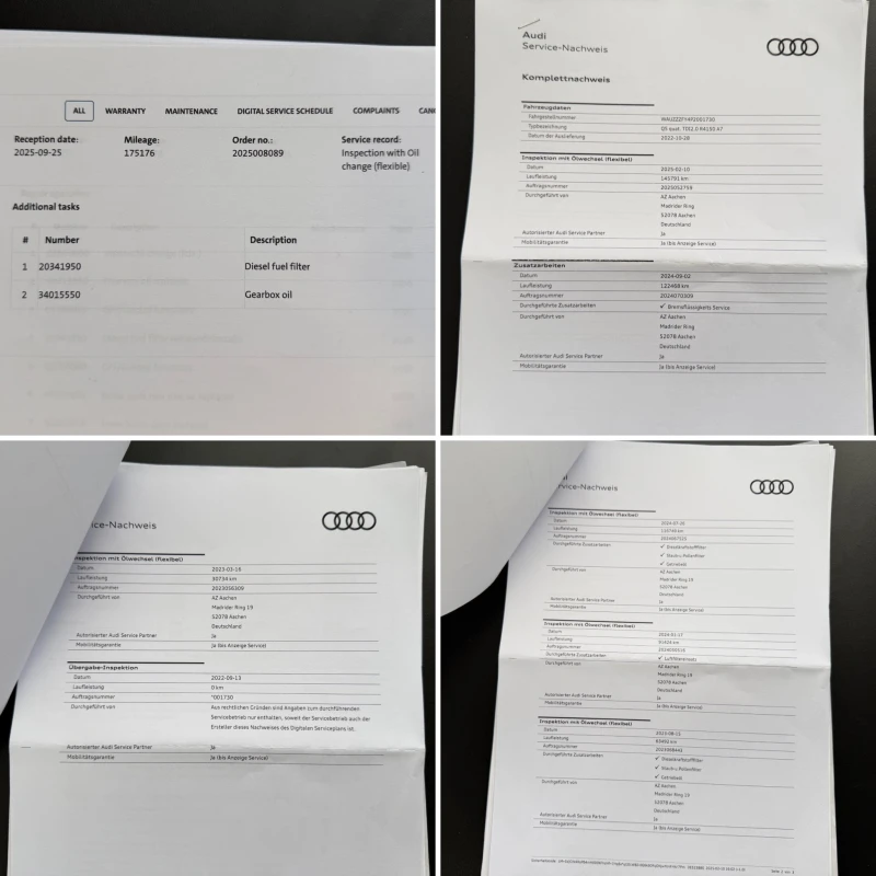 Audi Q5 2.0TDI* 204к.с* СЕРВИЗНА КНИЖКА С ПЪЛНА ИСТОРИЯ АУ, снимка 17 - Автомобили и джипове - 53457565
