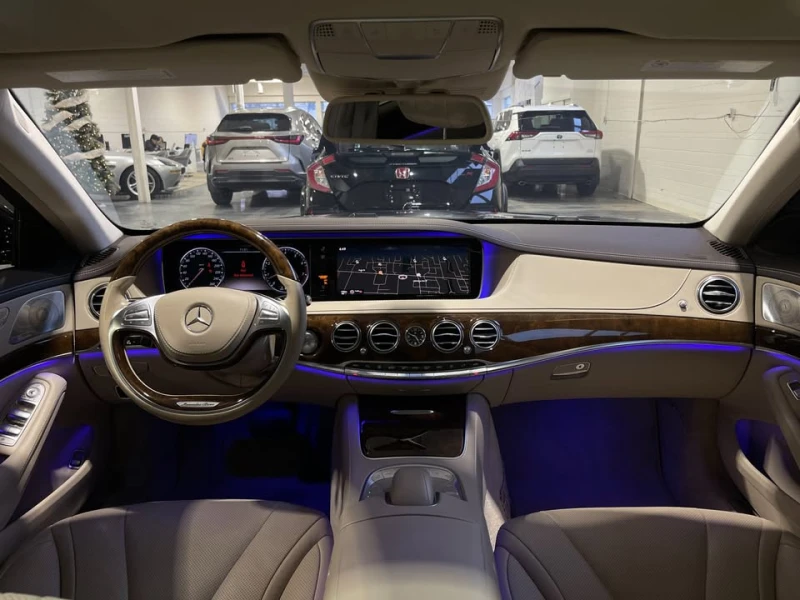 Mercedes-Benz S 550 4MATIC * CARFAX * АВТОКРЕДИТ * , снимка 14 - Автомобили и джипове - 53271899